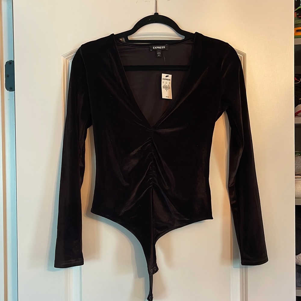 Black Express bodysuit, NWT